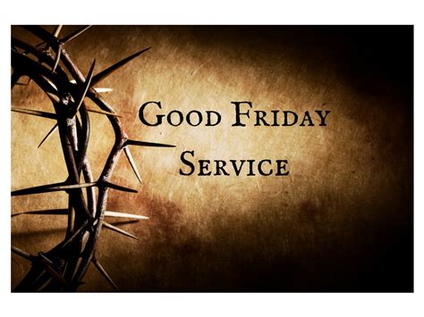 good friday services on tv today